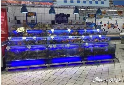 大润发西部水产、干货区陈列一组——水产品专业表现解析